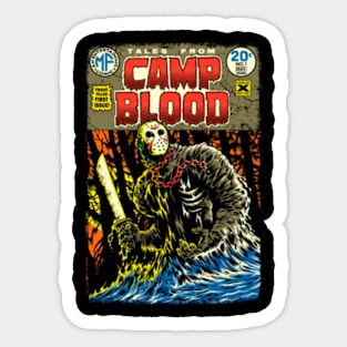 CAMP BLOOD Sticker